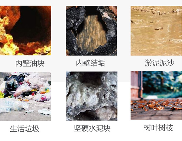 管道疏通清洗機應用范圍